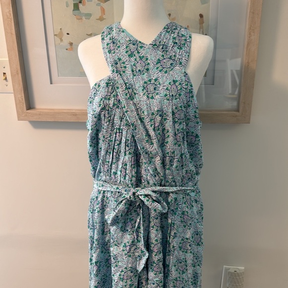 NWOT Ann Taylor LOFT Lined Halter Dress size 16 - Picture 2 of 11